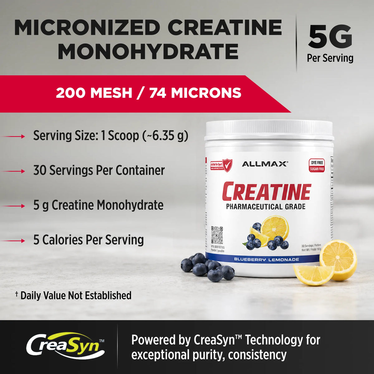 Flavored Creatine Monohydrate Powder