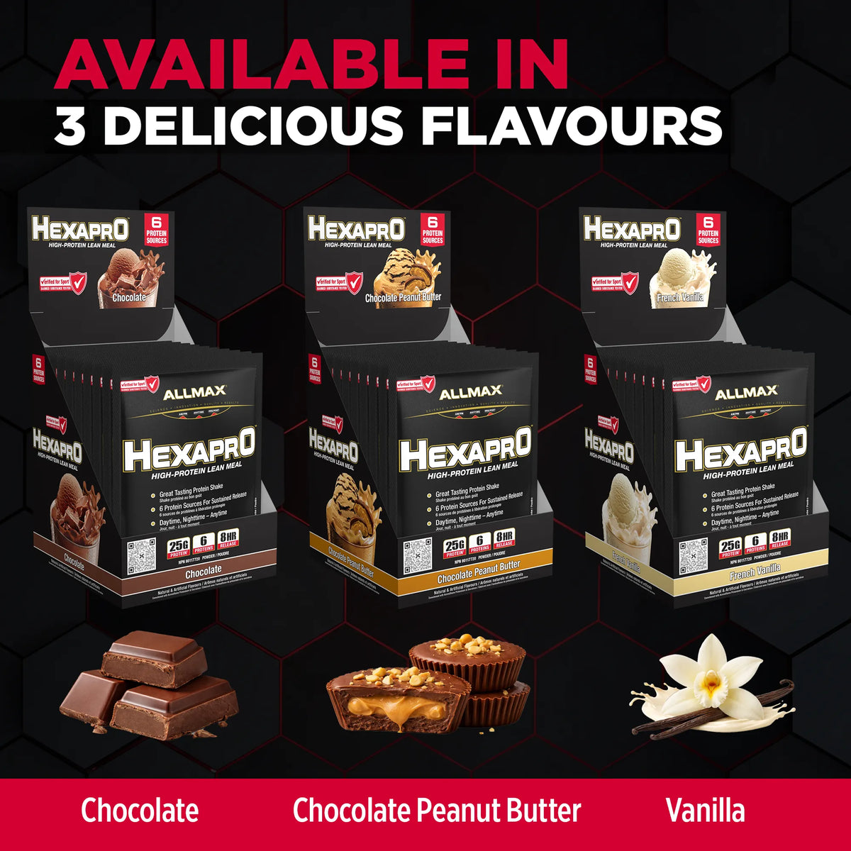 Hexapro : Repas maigre riche en protéines