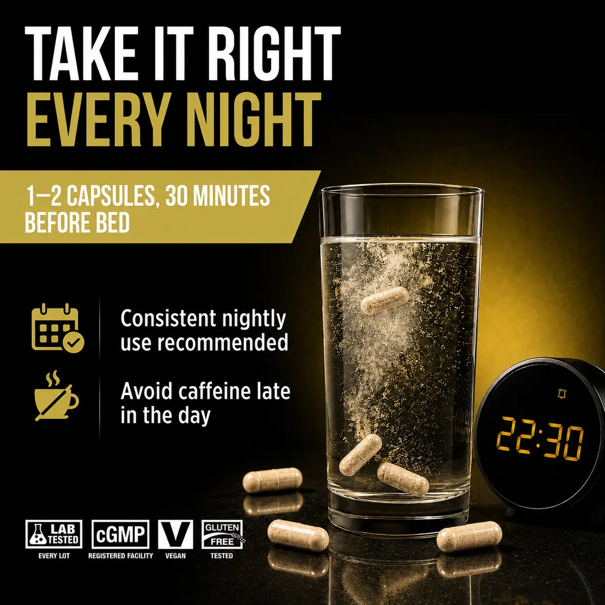 Lights Out Sleep. Sleep Aid Supplement