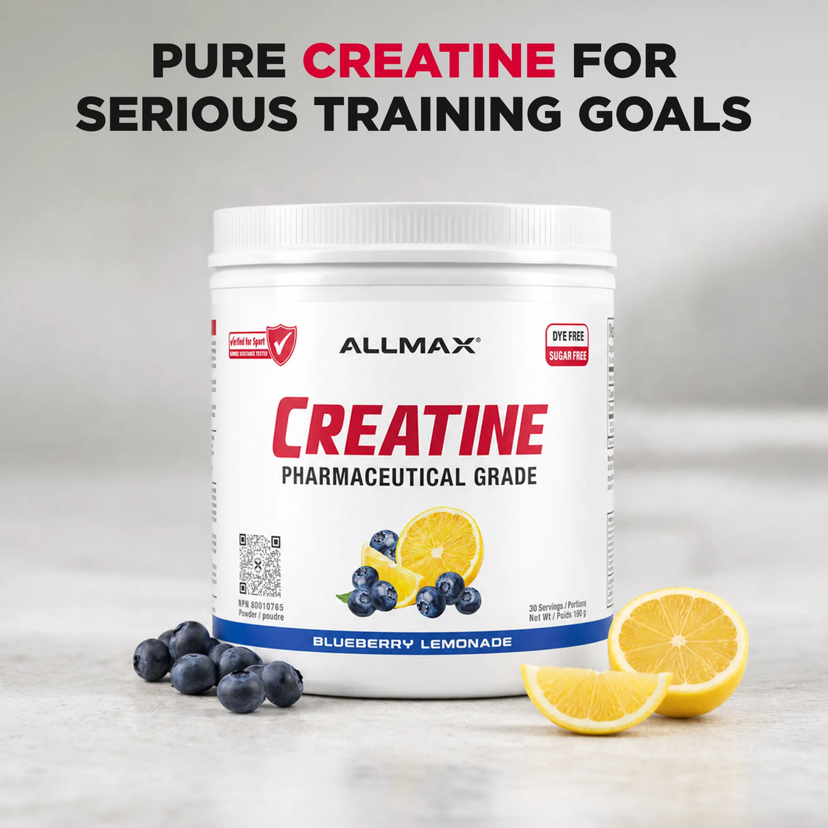 Flavored Creatine Monohydrate Powder
