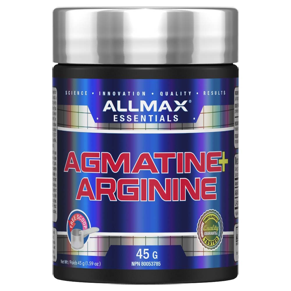 Agmatine+Arginine by ALLMAX Nutrition in 45g Size.