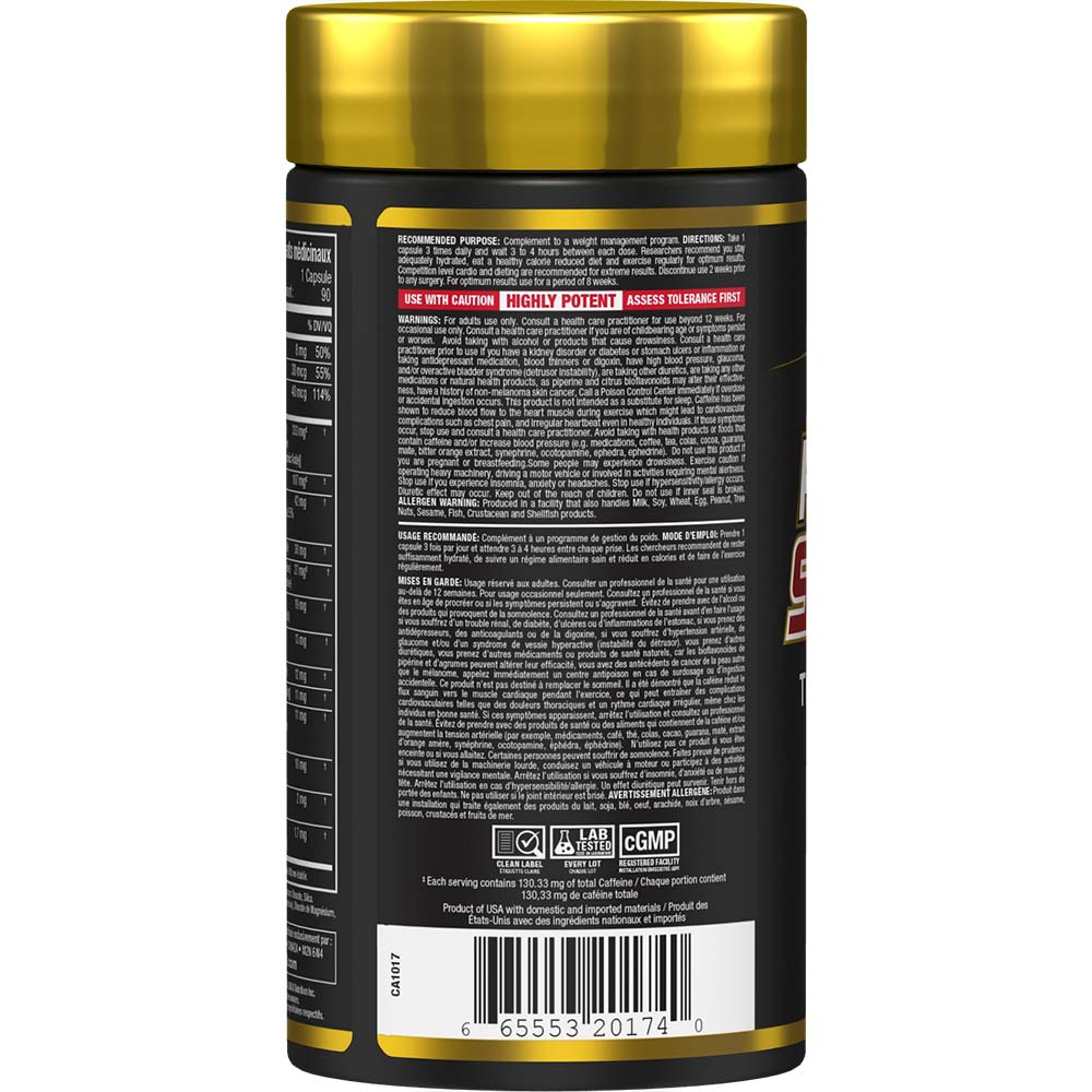 Rapidcuts Shredded by ALLMAX Nutrition in 90ct Size.