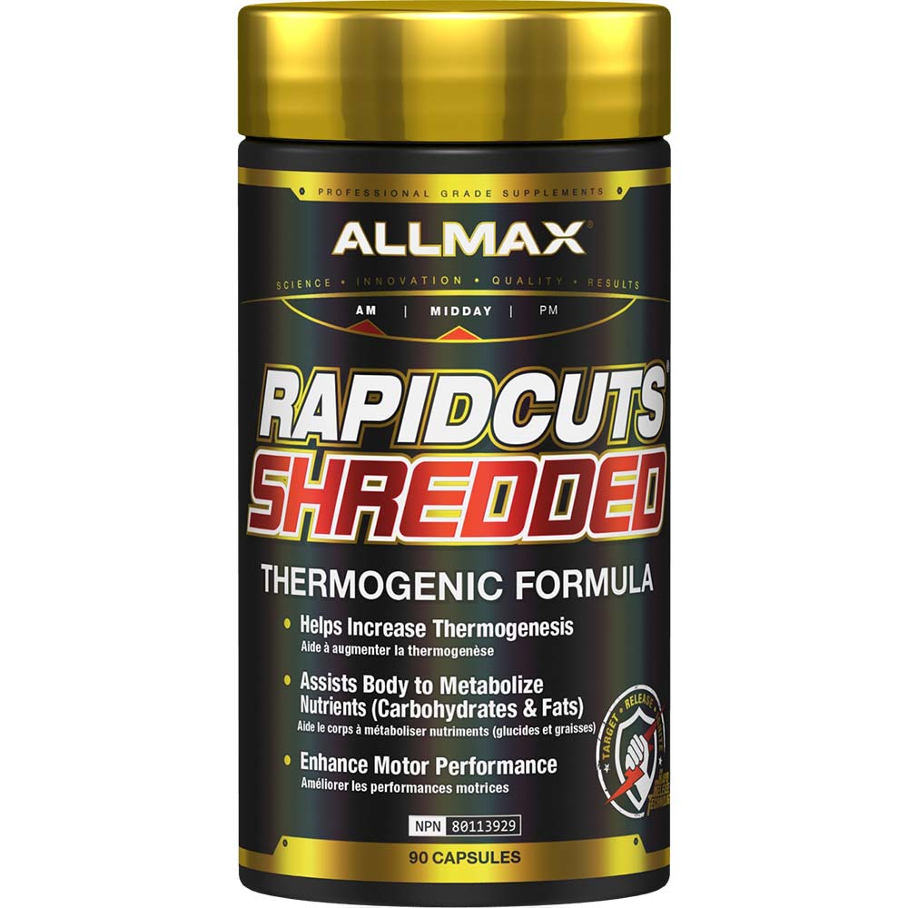 Rapidcuts Shredded by ALLMAX Nutrition in 90ct Size.