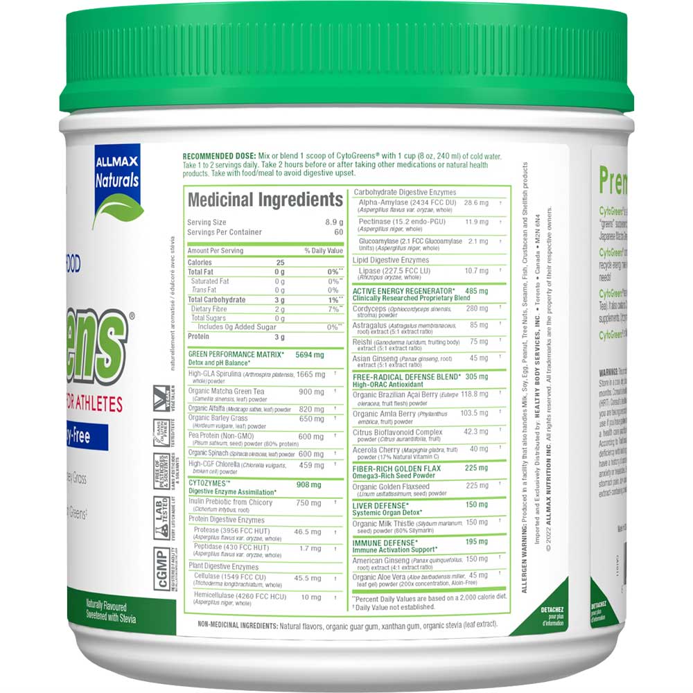 Cytogreens: Greens Powder