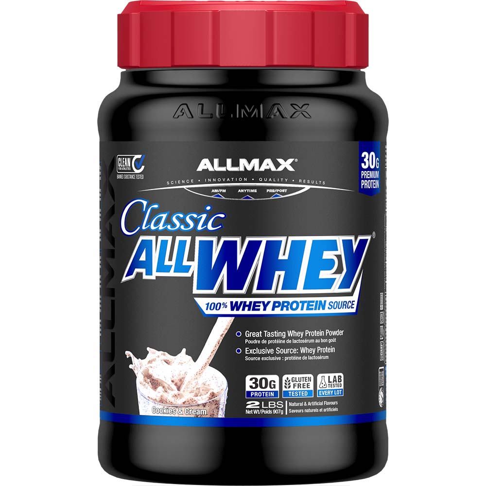 Classic AllWhey : 100 % source de protéines de lactosérum