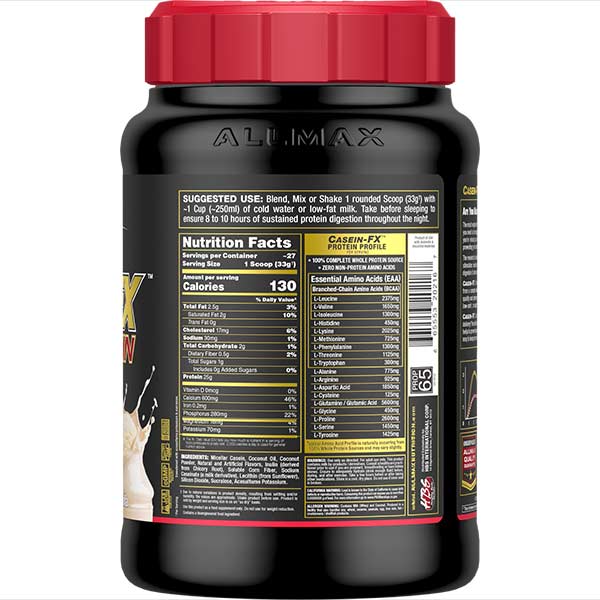 Casein - FX Protein: 100% Micellar Casein Source - Allmax Nutrition