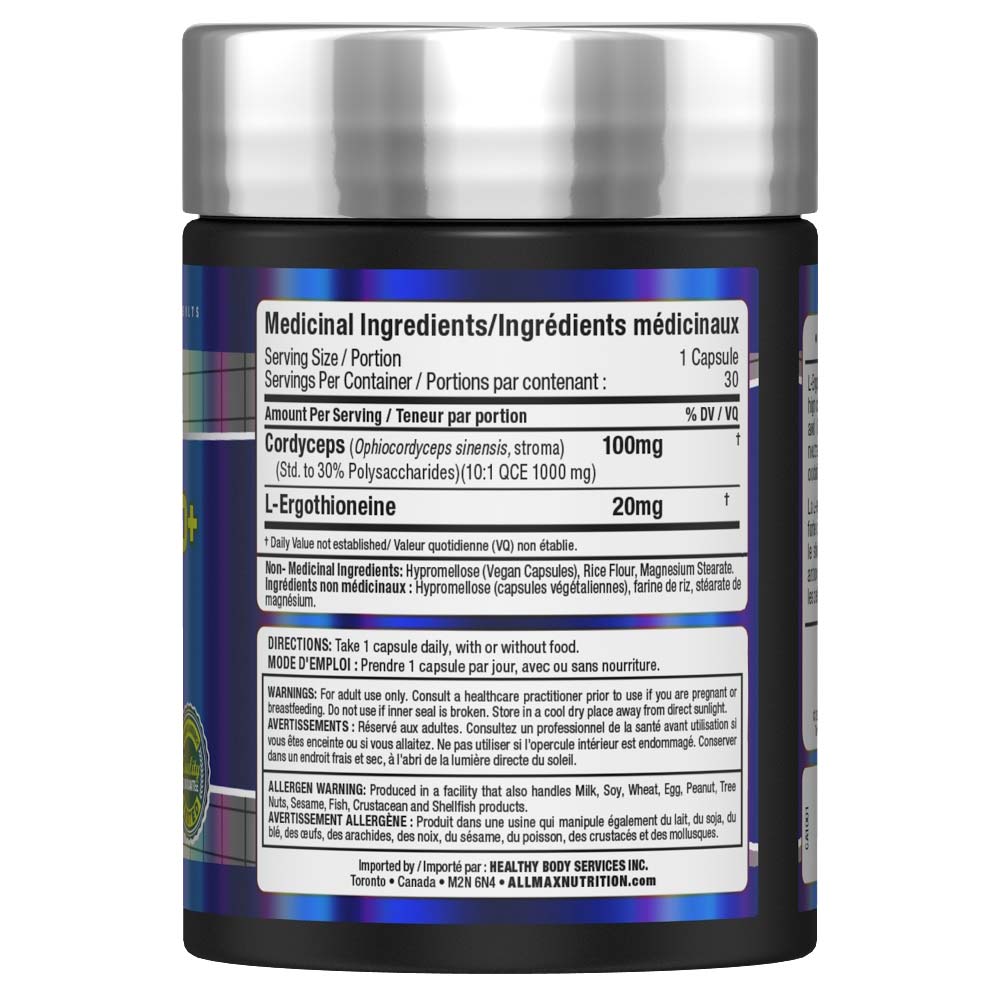EGT20+ 30 Capsules - Allmax Nutrition