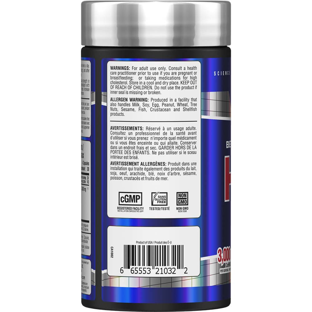 HMB Capsules by ALLMAX Nutrition in 120ct Size.