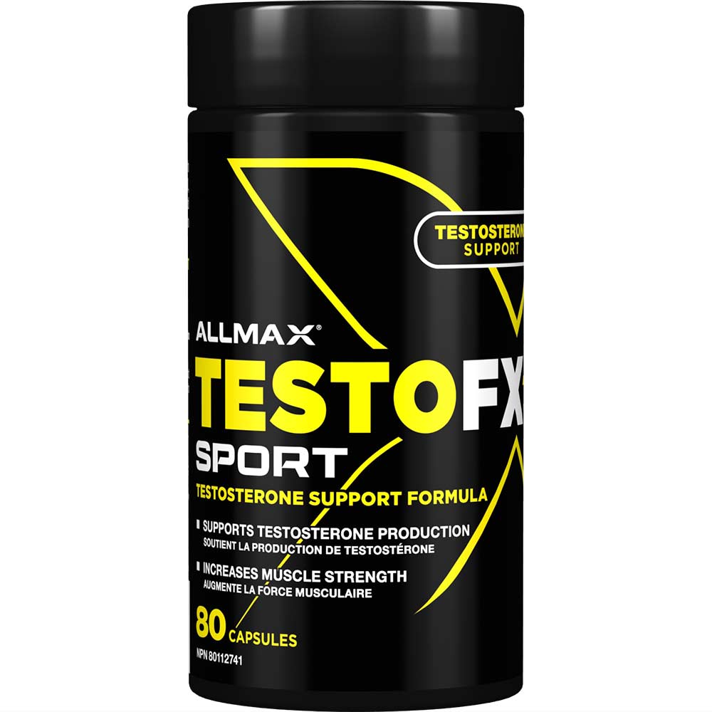 Testo FX Sport by ALLMAX Nutrition in 80ct Size.