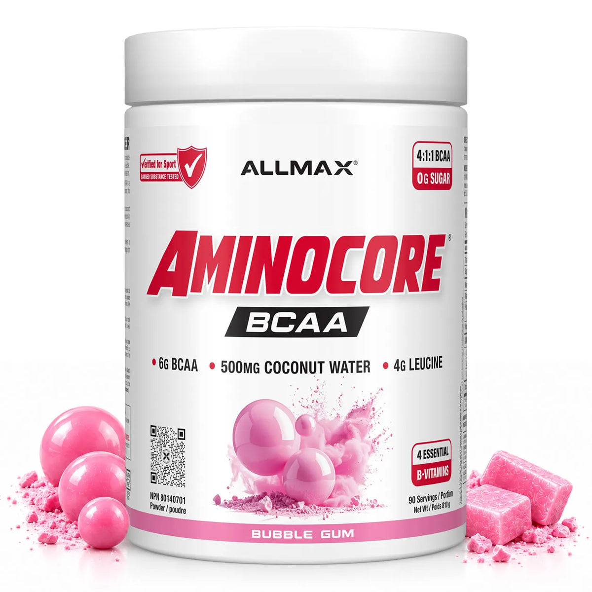 Aminocore : poudre de supplément BCAA
