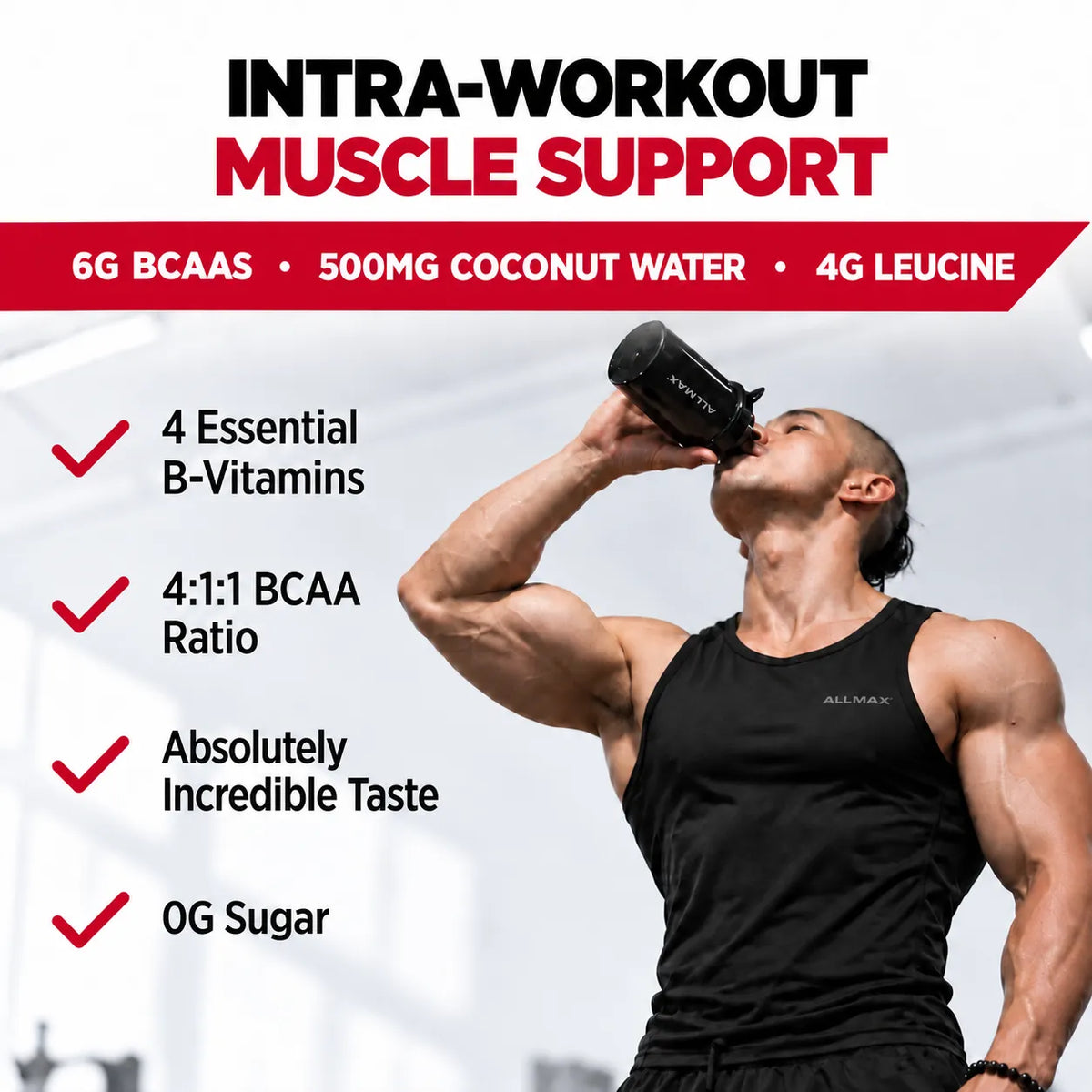 Aminocore : poudre de supplément BCAA