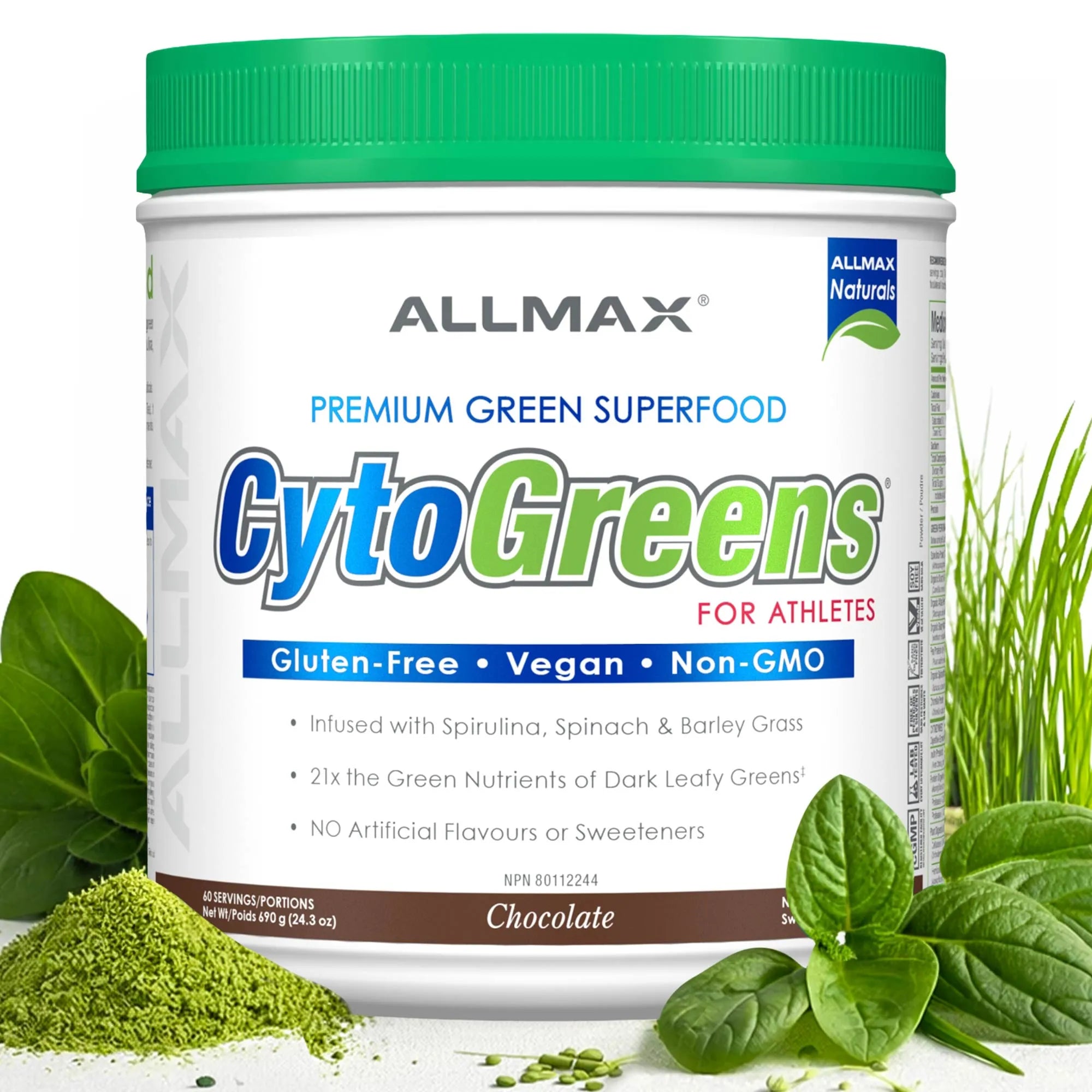 Cytogreens : poudre de légumes verts