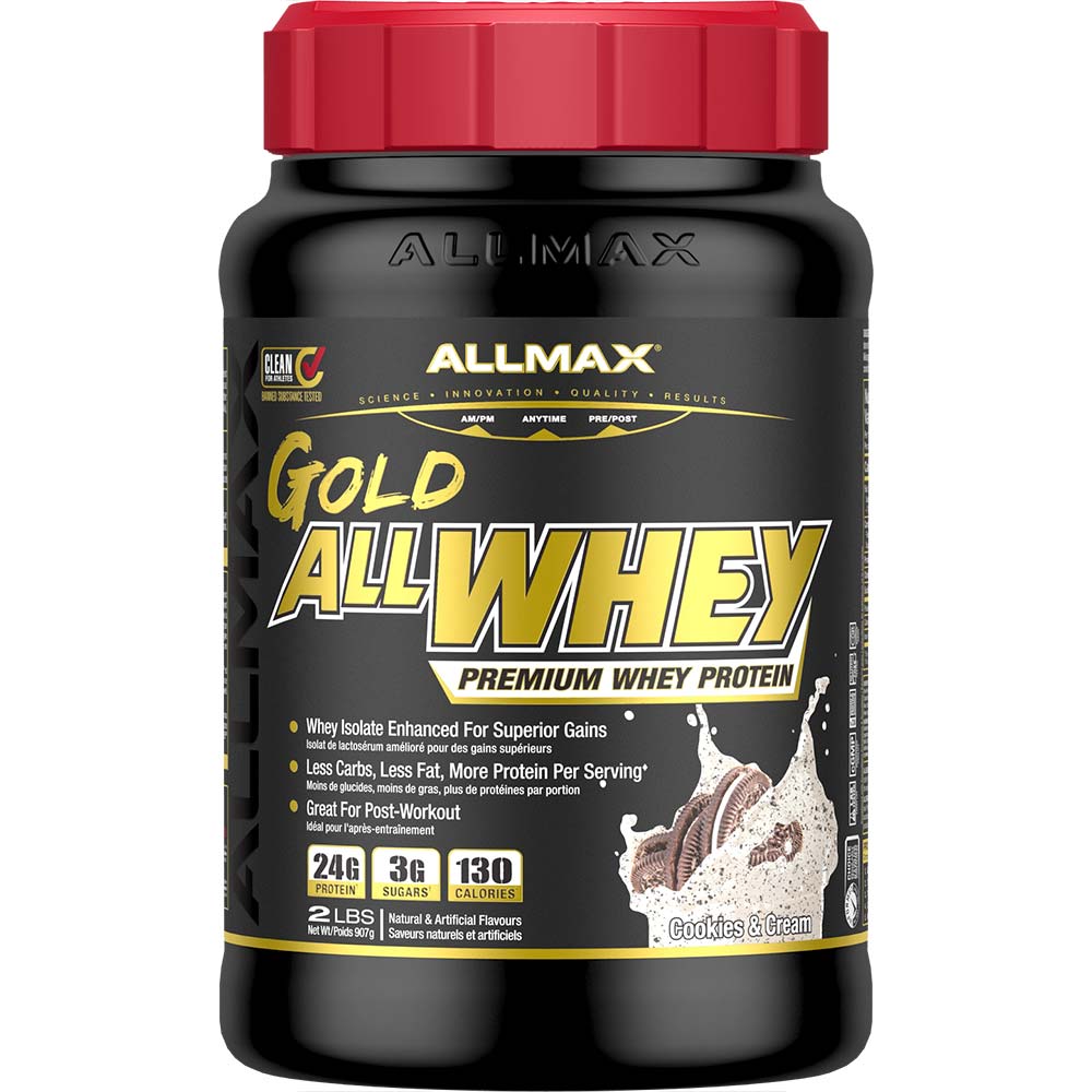 Gold AllWhey : protéine de lactosérum de première qualité