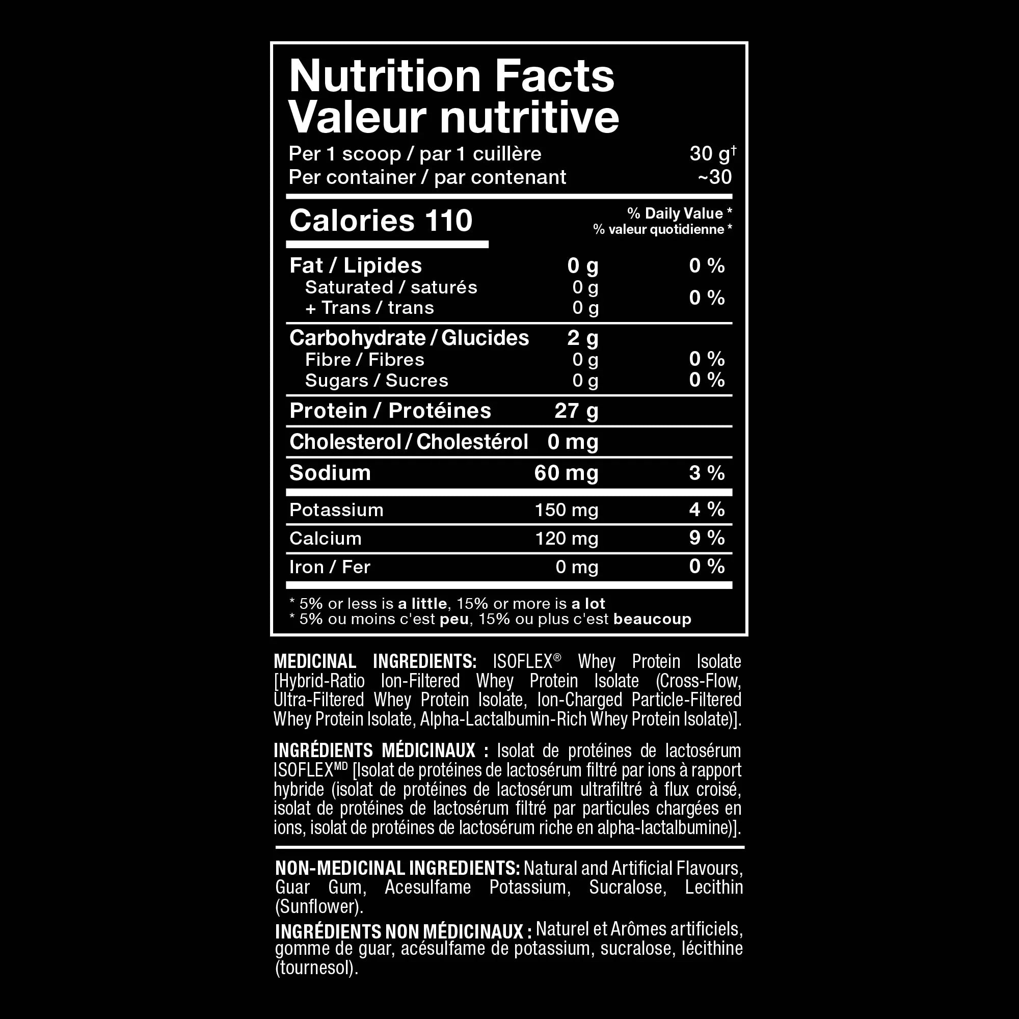 Isoflex: 100% Pure Whey Protein Isolate Powder