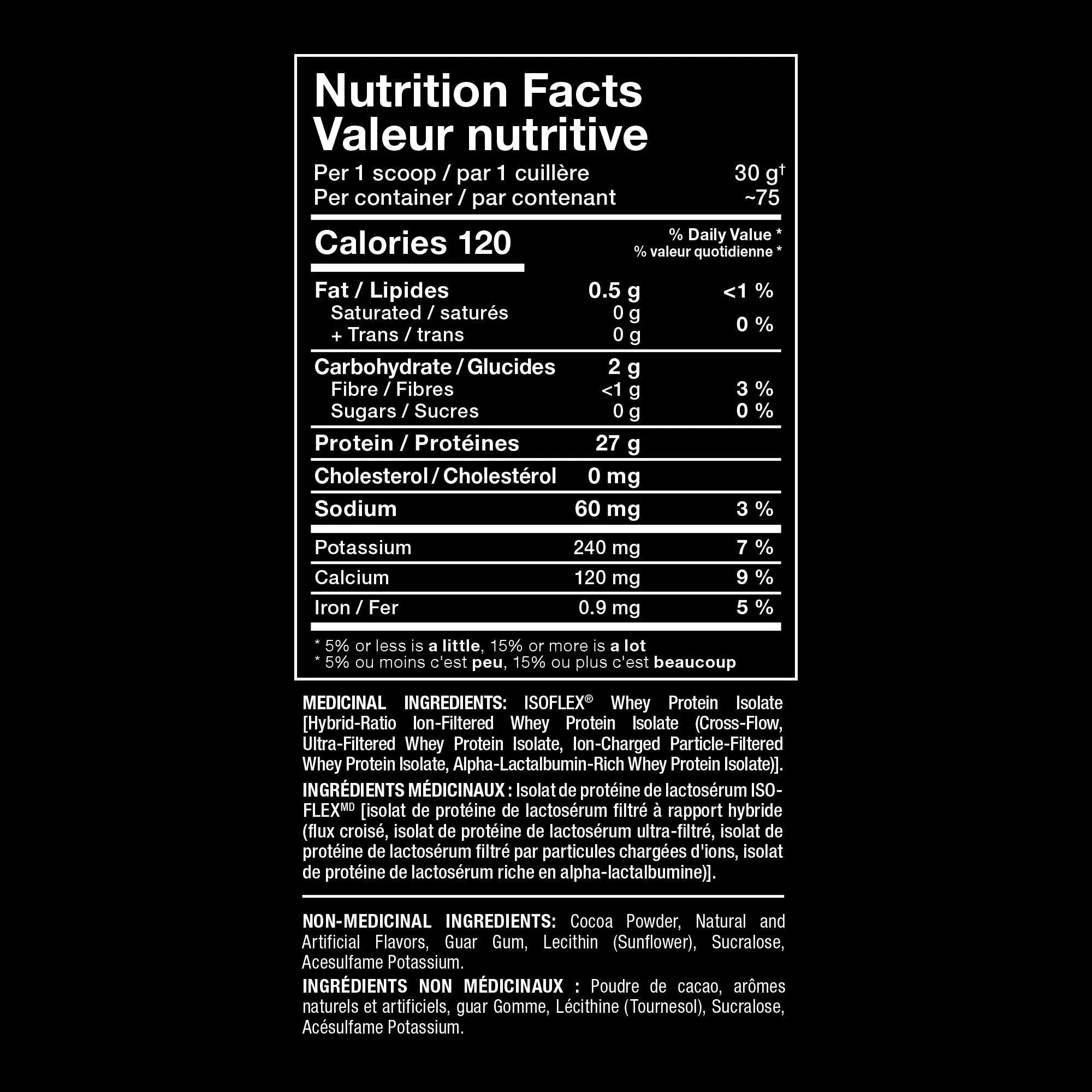 Isoflex: 100% Pure Whey Protein Isolate Powder