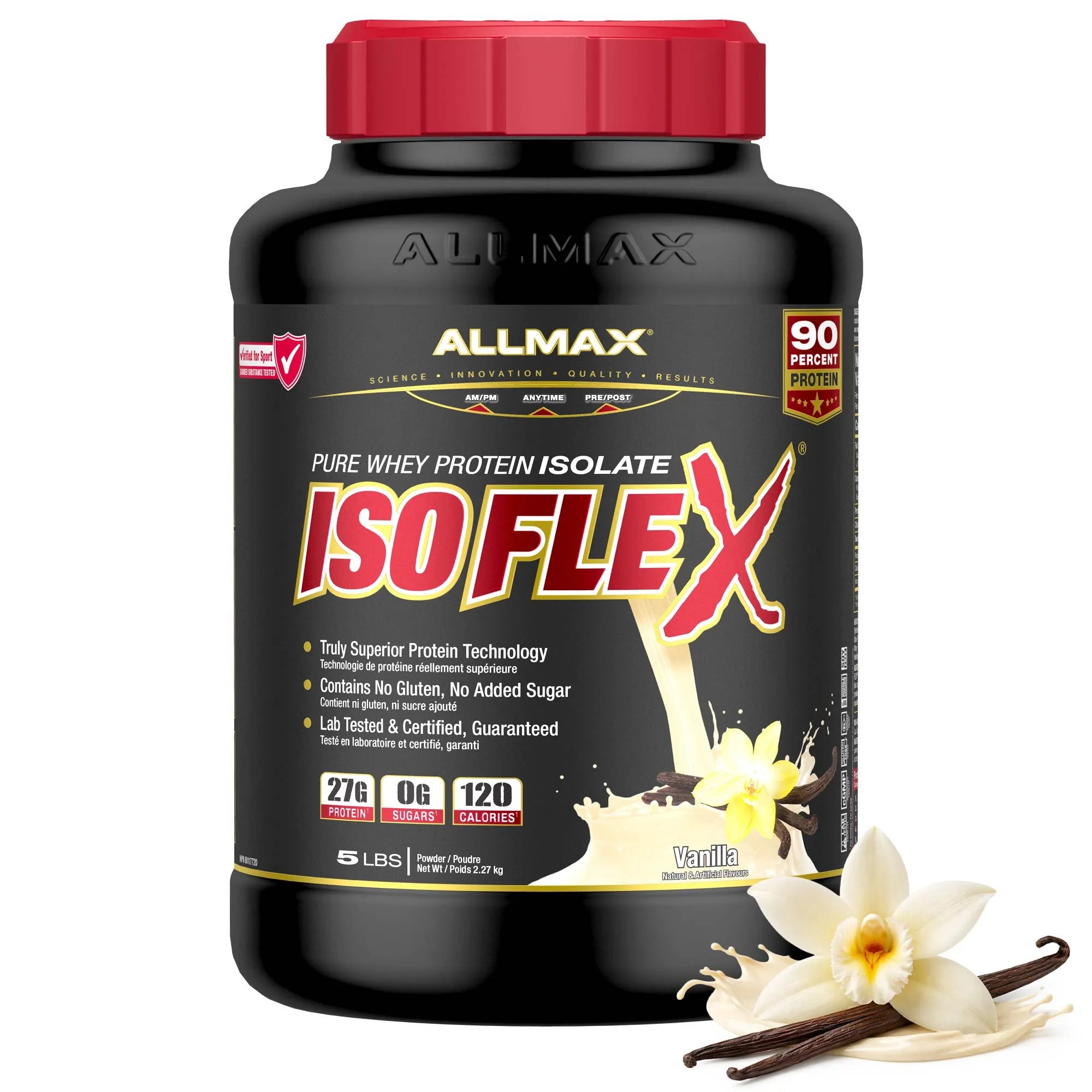 Isoflex: 100% Pure Whey Protein Isolate Powder
