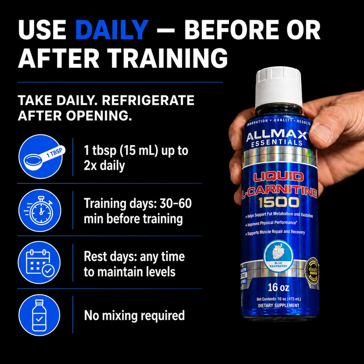 ALLMAX L-CARNITINE LIQUID