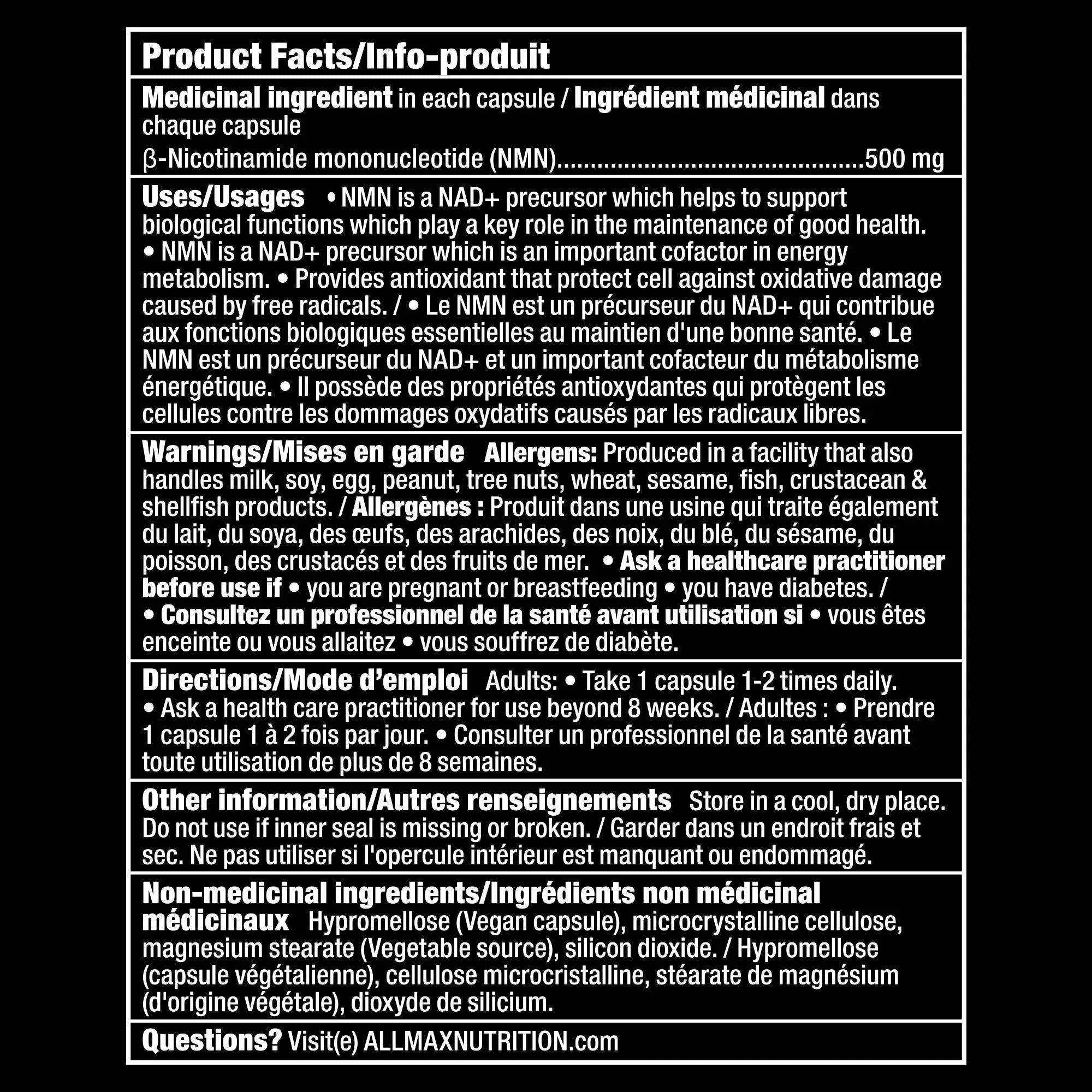 ALLMAX Nutrition NMN