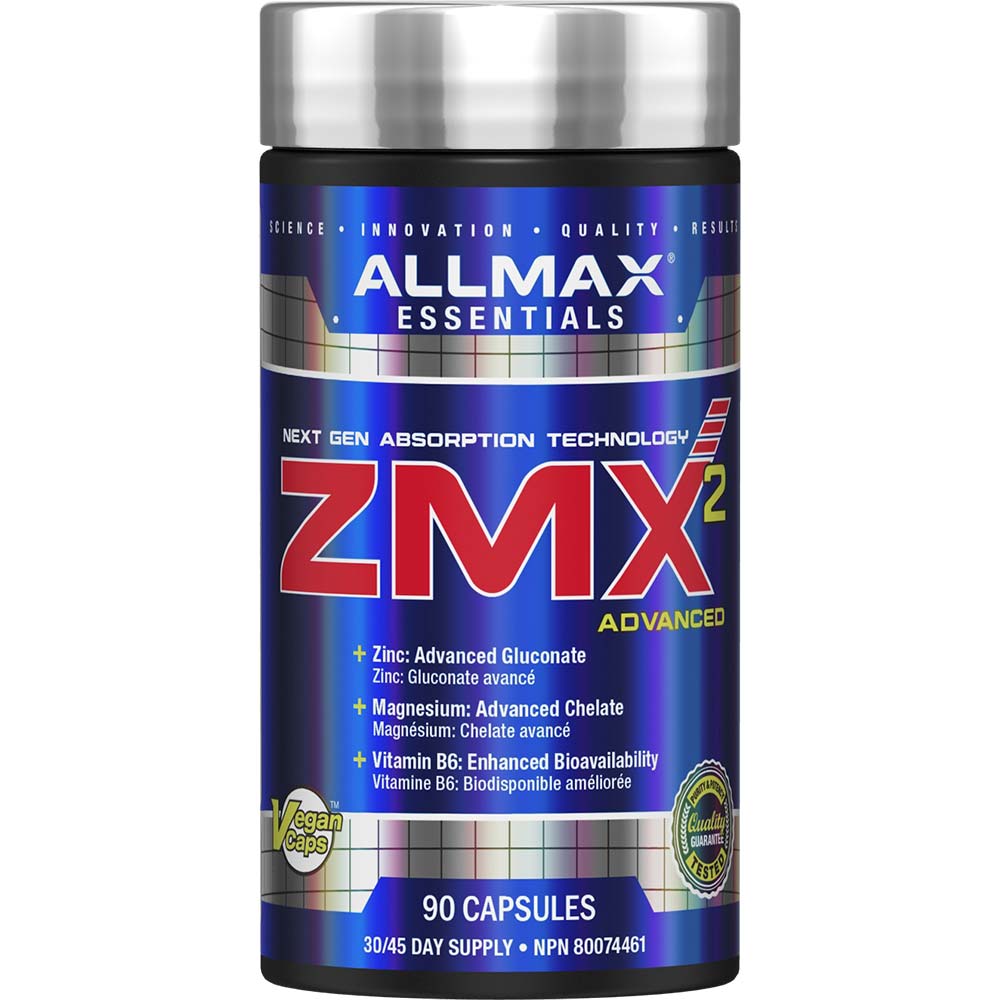 ZMX by ALLMAX Nutrition in 90ct Size.