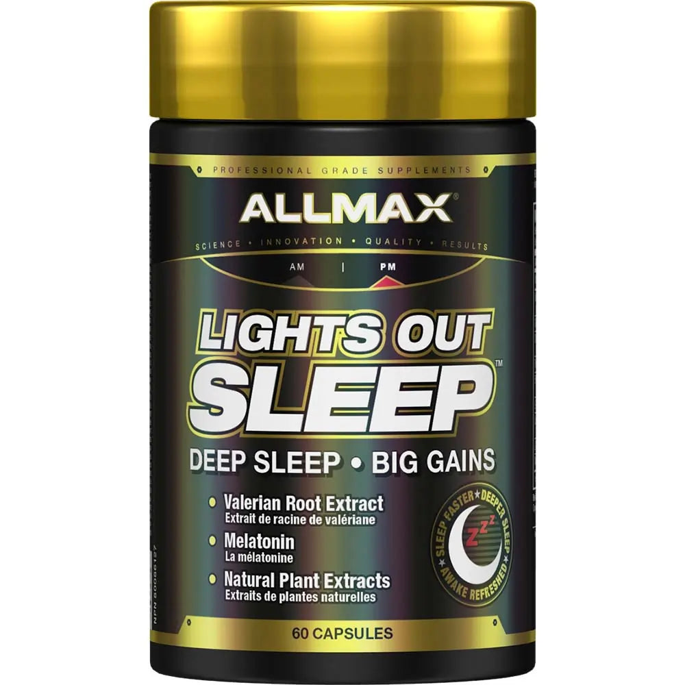 Lights Out Sleep by ALLMAX Nutrition in 60ct Size.
