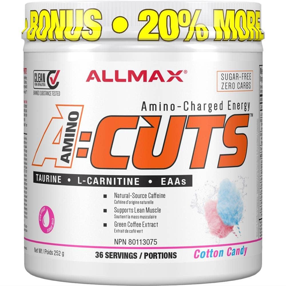 ACUTS allmaxnutrition 252g Cotton Candy