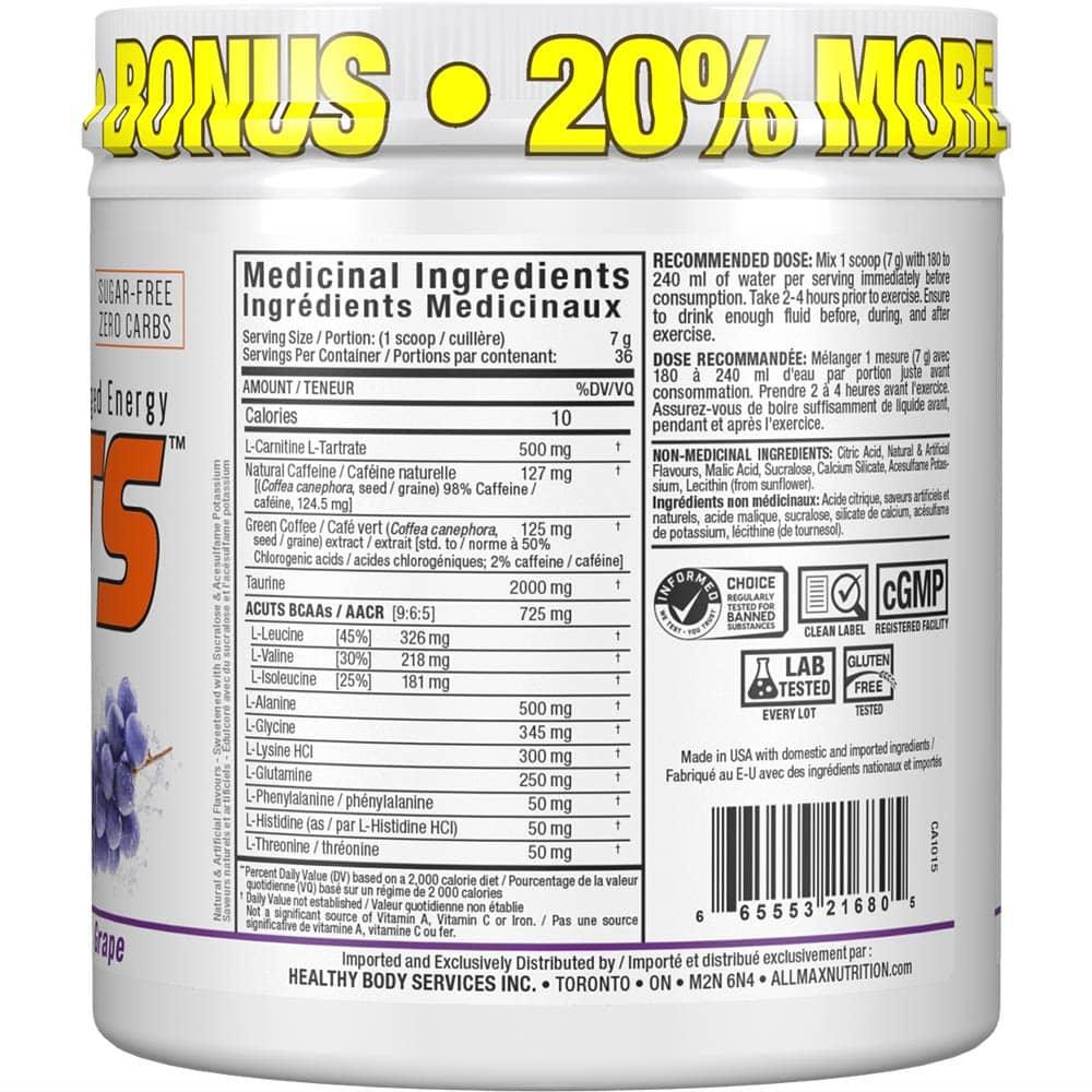 ACUTS allmaxnutrition