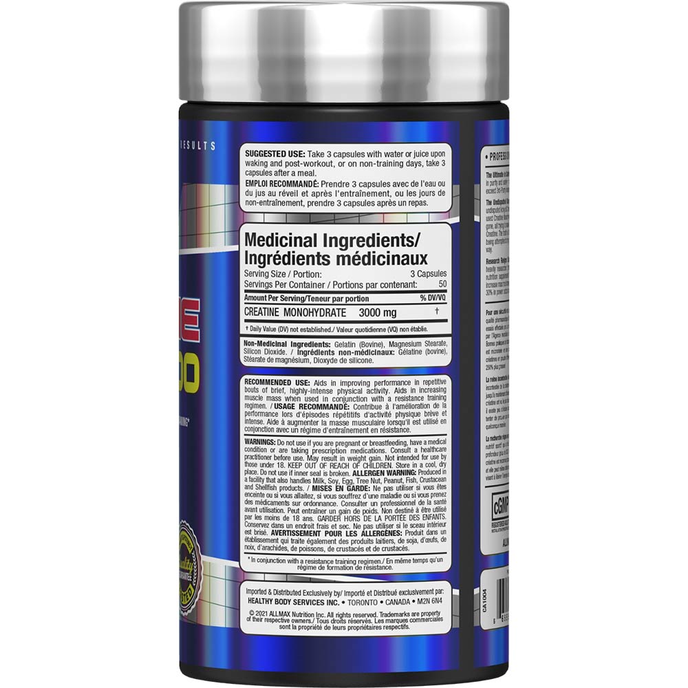 Creatine 3000 Capsules allmaxnutrition