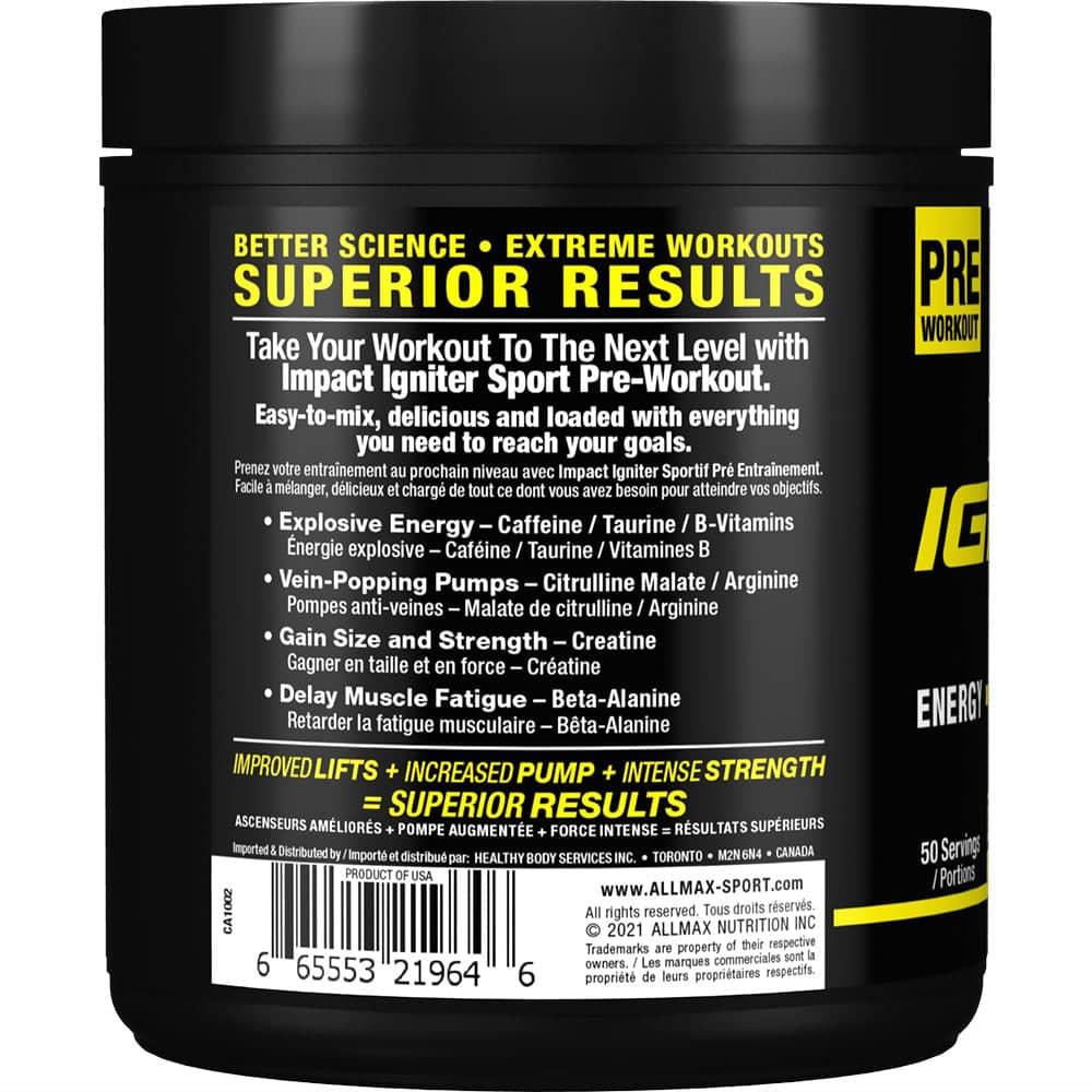 IGNITER SPORT allmaxnutrition
