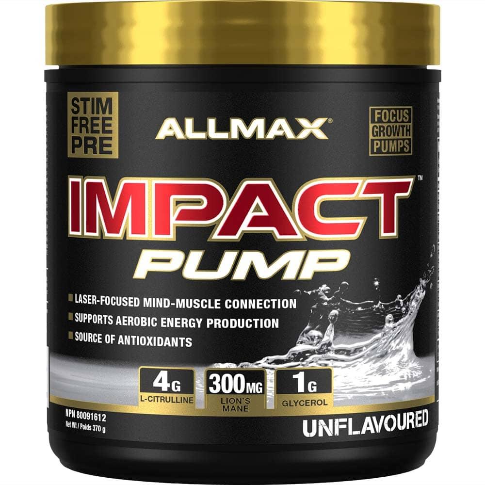 Impact Pump allmaxnutrition Unflavored 370g