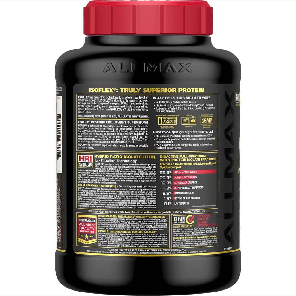 Isoflex: Whey Isolate Protein Powder allmaxnutrition