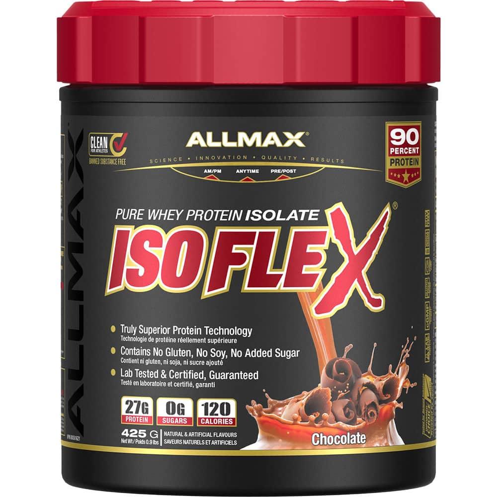 Isoflex: Whey Isolate Protein Powder allmaxnutrition 426 g Chocolate