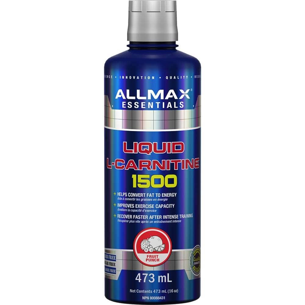 L-CARNITINE LIQUID allmaxnutrition 473ml (16oz) Fruit Punch