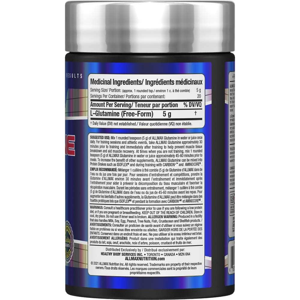 L-Glutamine Powder allmaxnutrition 