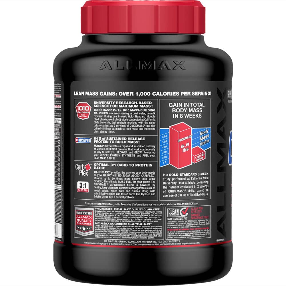 QuickMass Rapid Mass Gain Catalyst allmaxnutrition