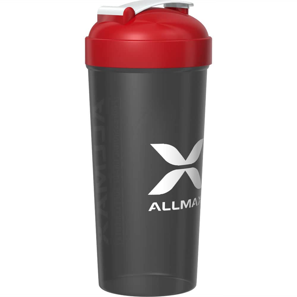 Shaker Bottle (Red Lid) allmaxnutrition