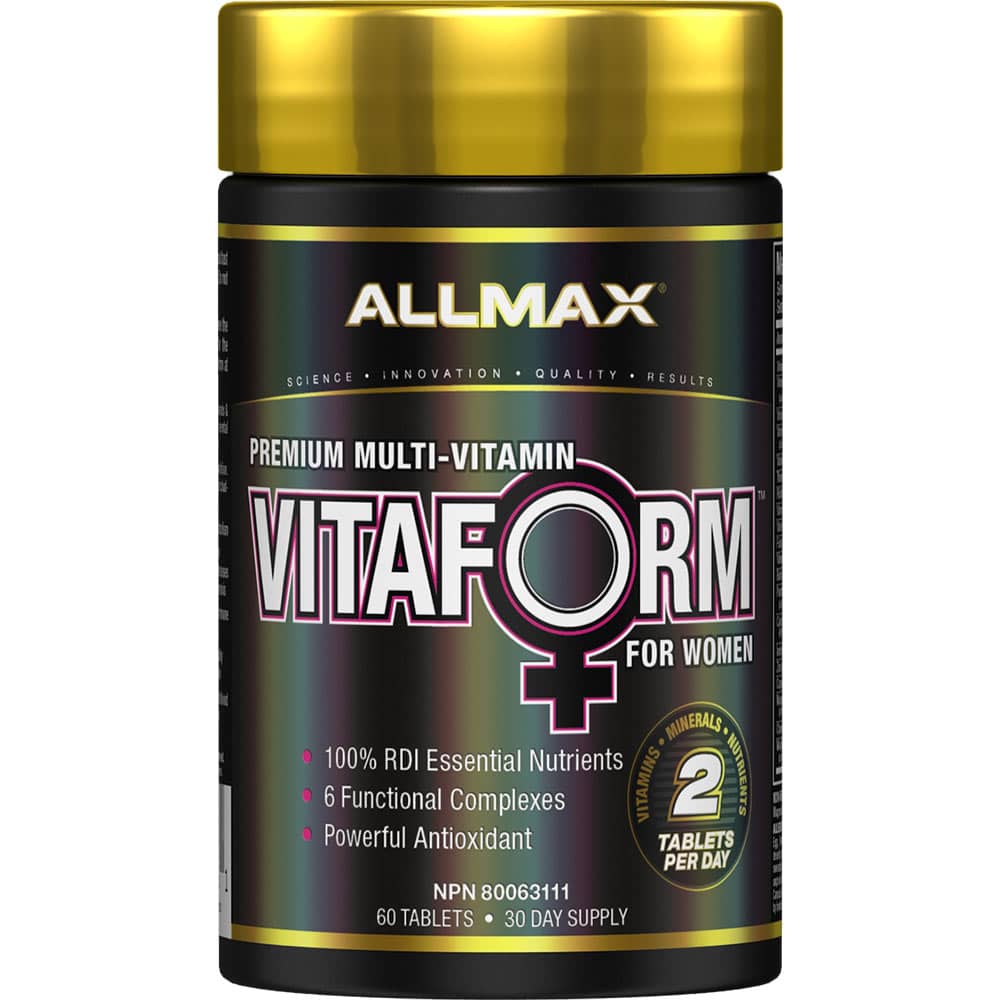 Vitaform for Women by ALLMAX Nutrition in 60ct Size.