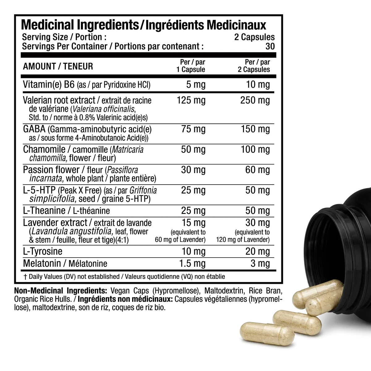 Lights Out Sleep. Sleep Aid Supplement