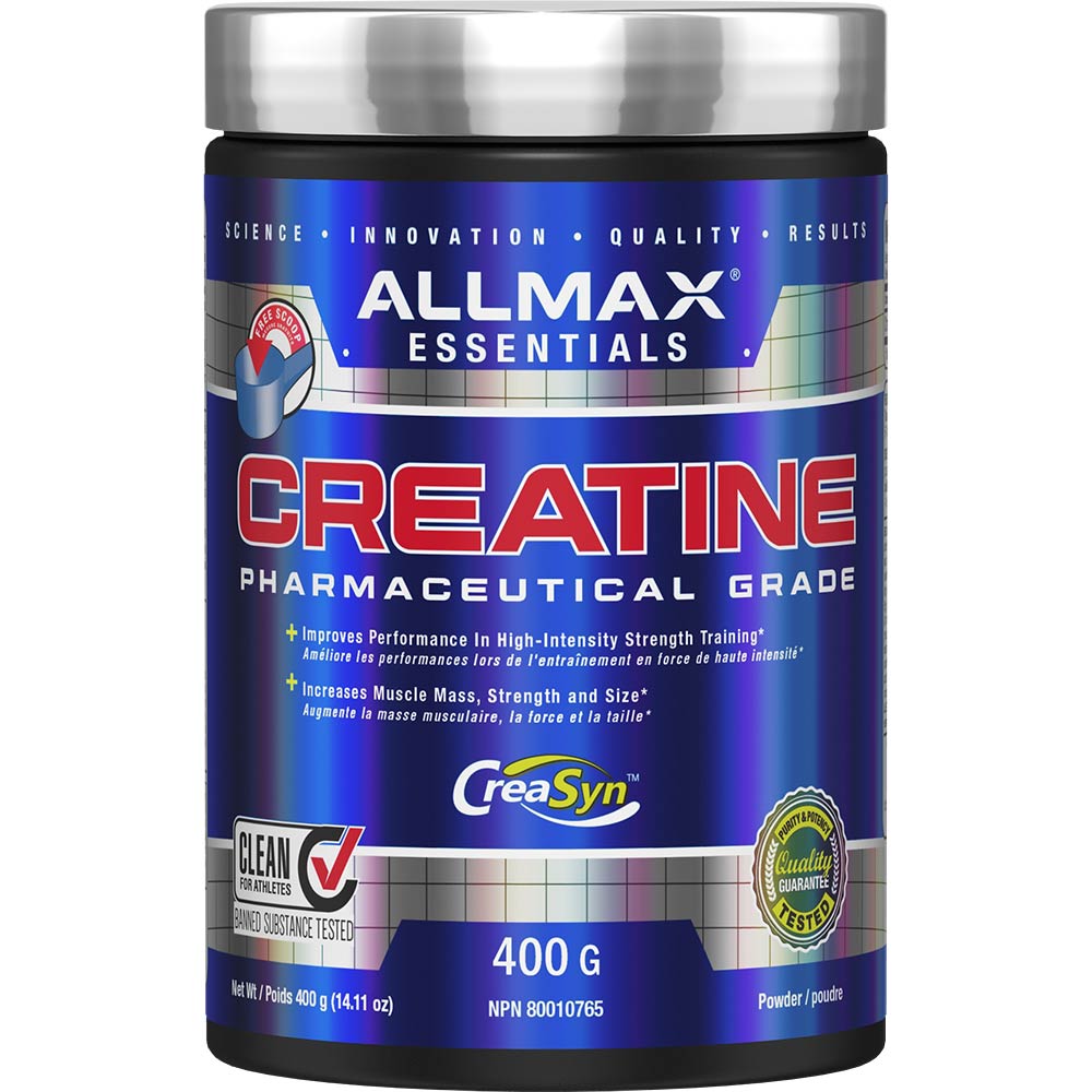 Creatine by ALLMAX Nutrition in 400g Size.