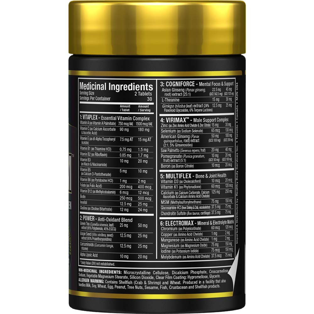 VITAFORM MEN by Allmax Nutrition 60 Tablets 