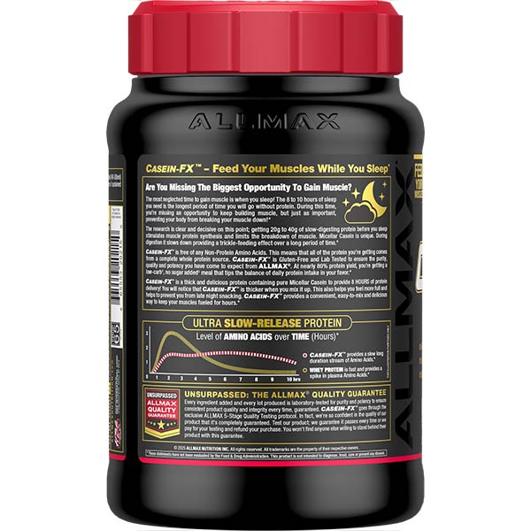 Casein - FX Protein: 100% Micellar Casein Source - Allmax Nutrition