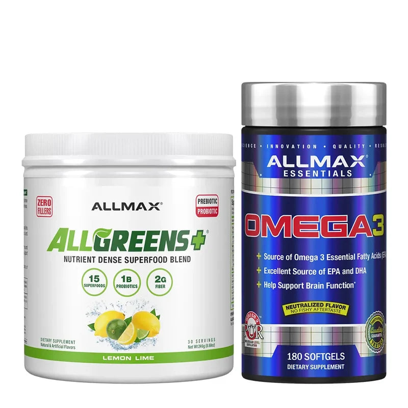 Greens + Omega Daily Stack