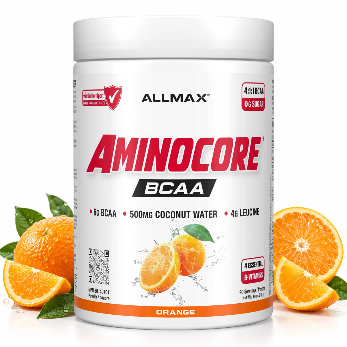 Aminocore : poudre de supplément BCAA