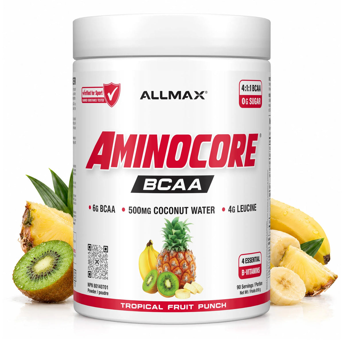 Aminocore : poudre de supplément BCAA