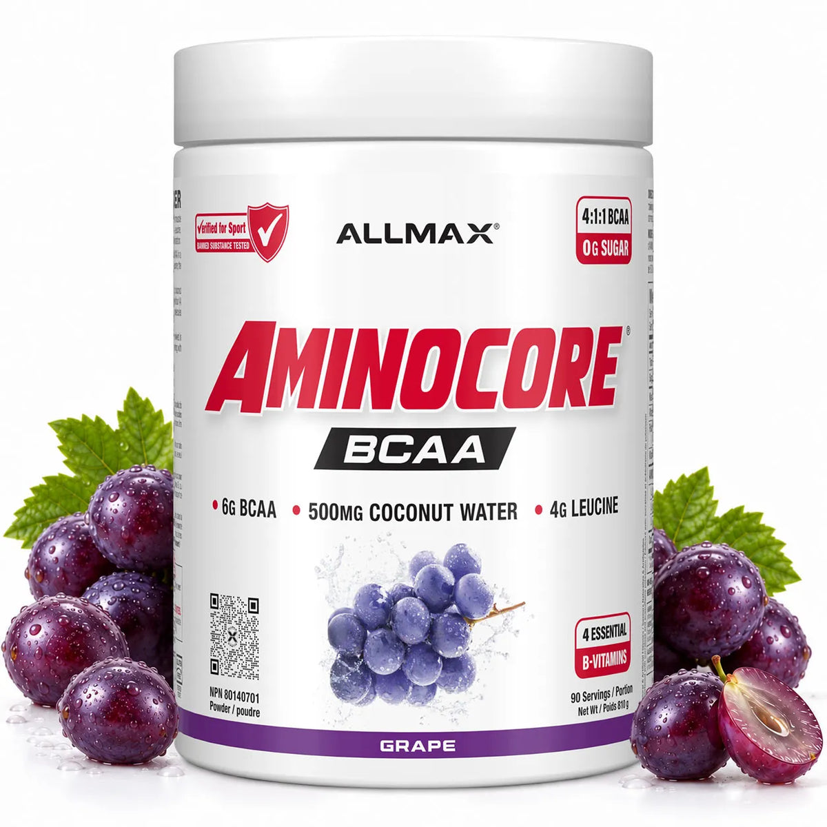 Aminocore : poudre de supplément BCAA