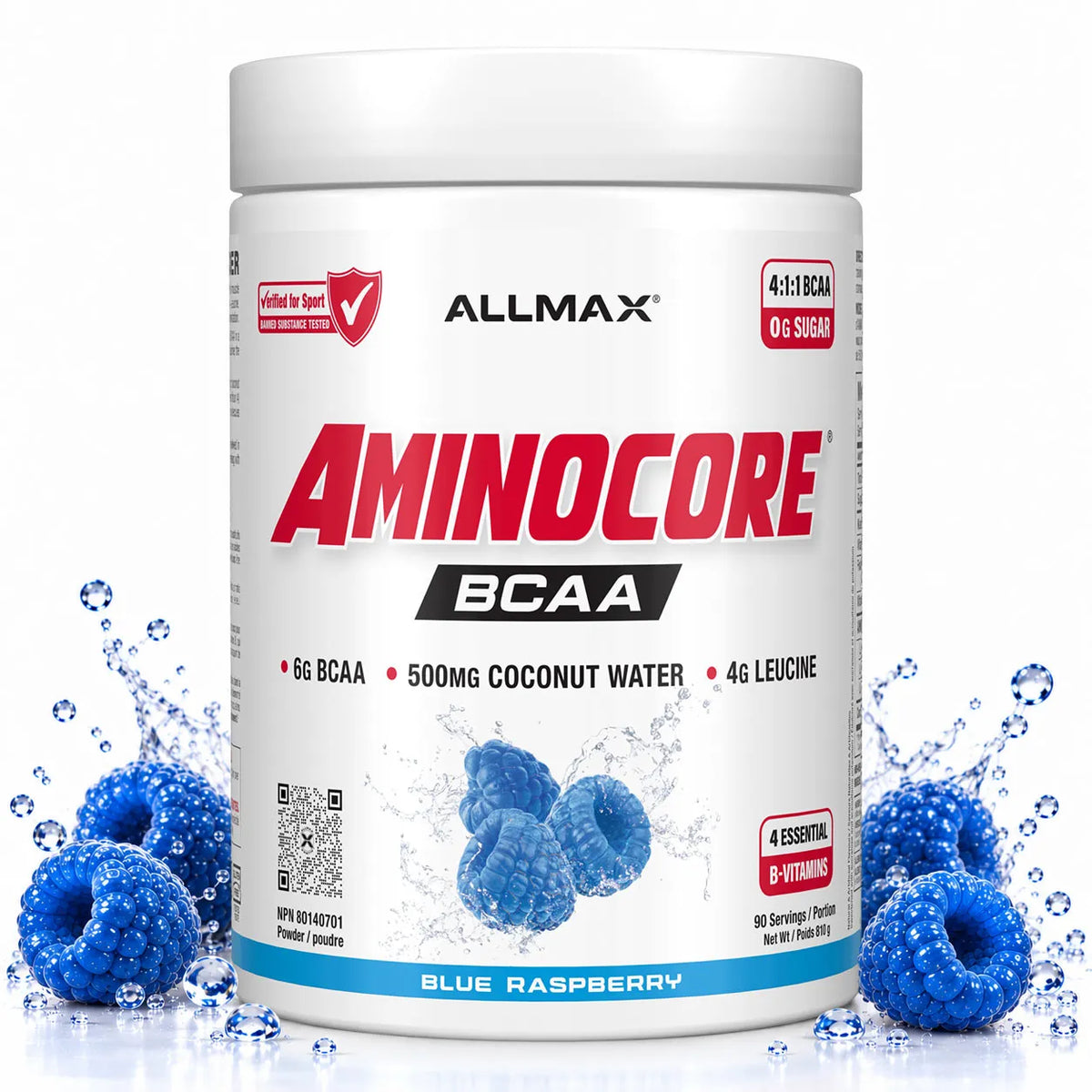 Aminocore : poudre de supplément BCAA