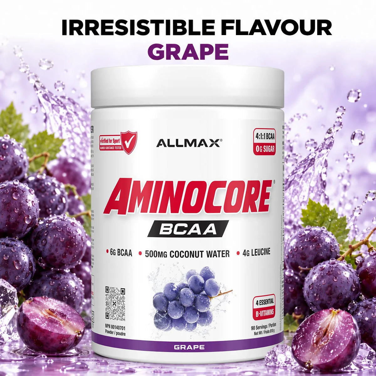 Aminocore : poudre de supplément BCAA