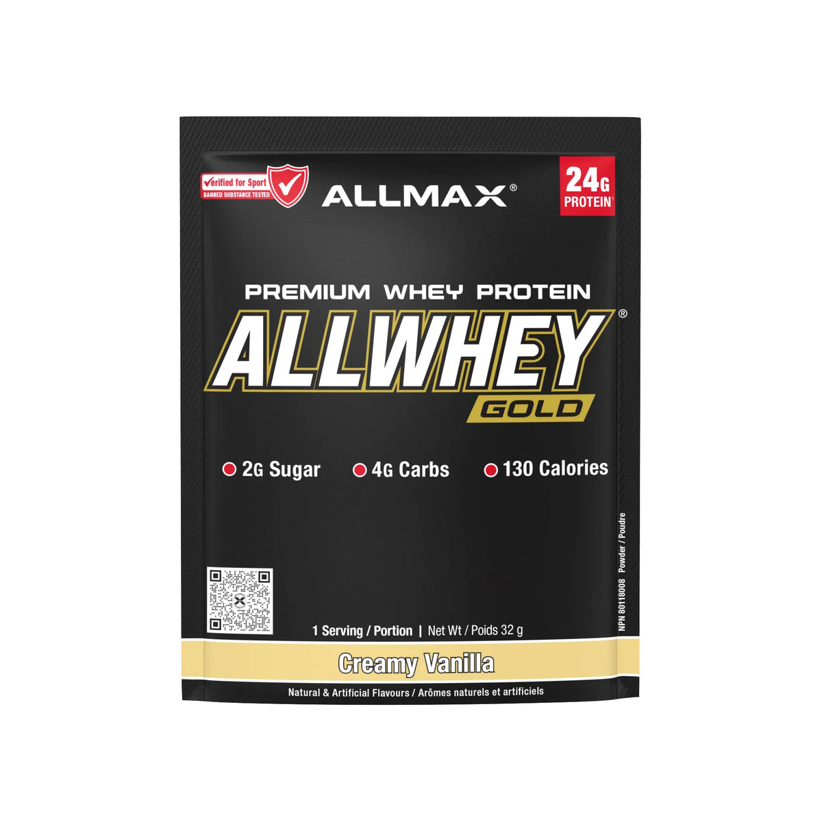 Gold AllWhey : protéine de lactosérum de première qualité