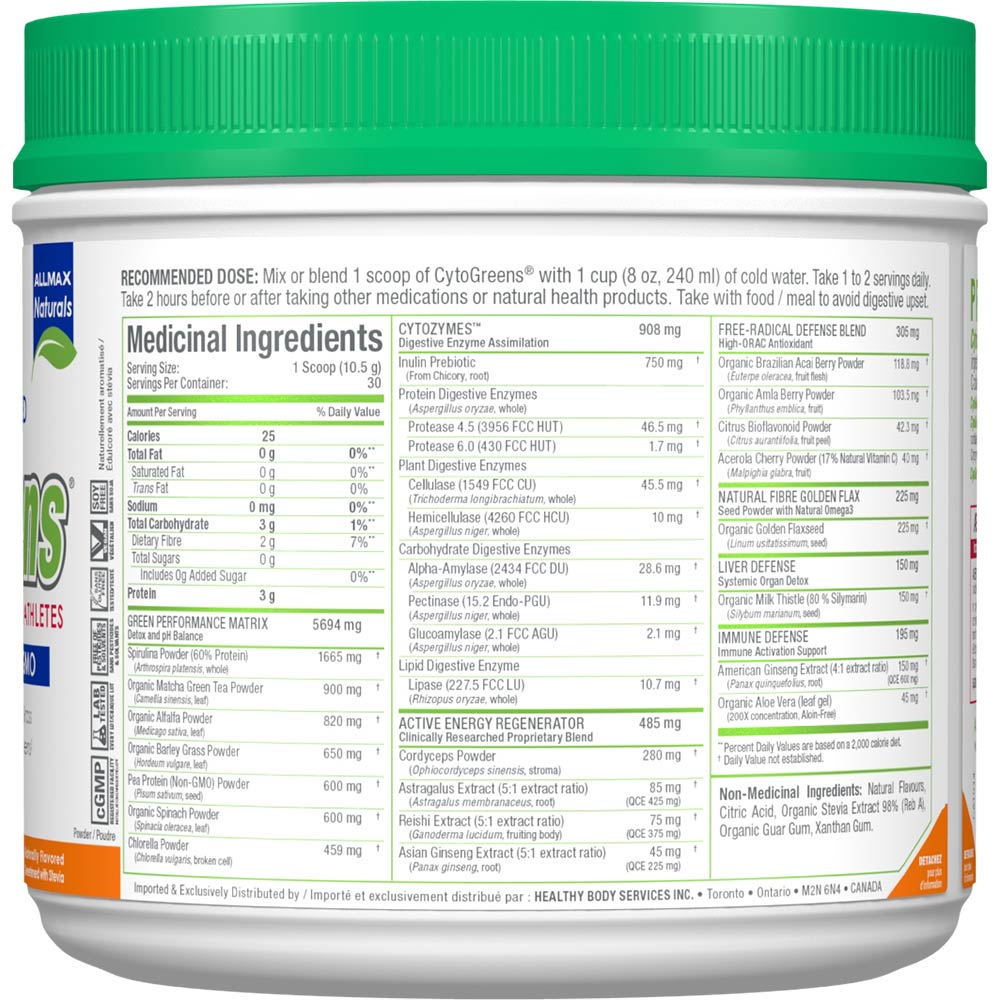 Cytogreens: Greens Powder