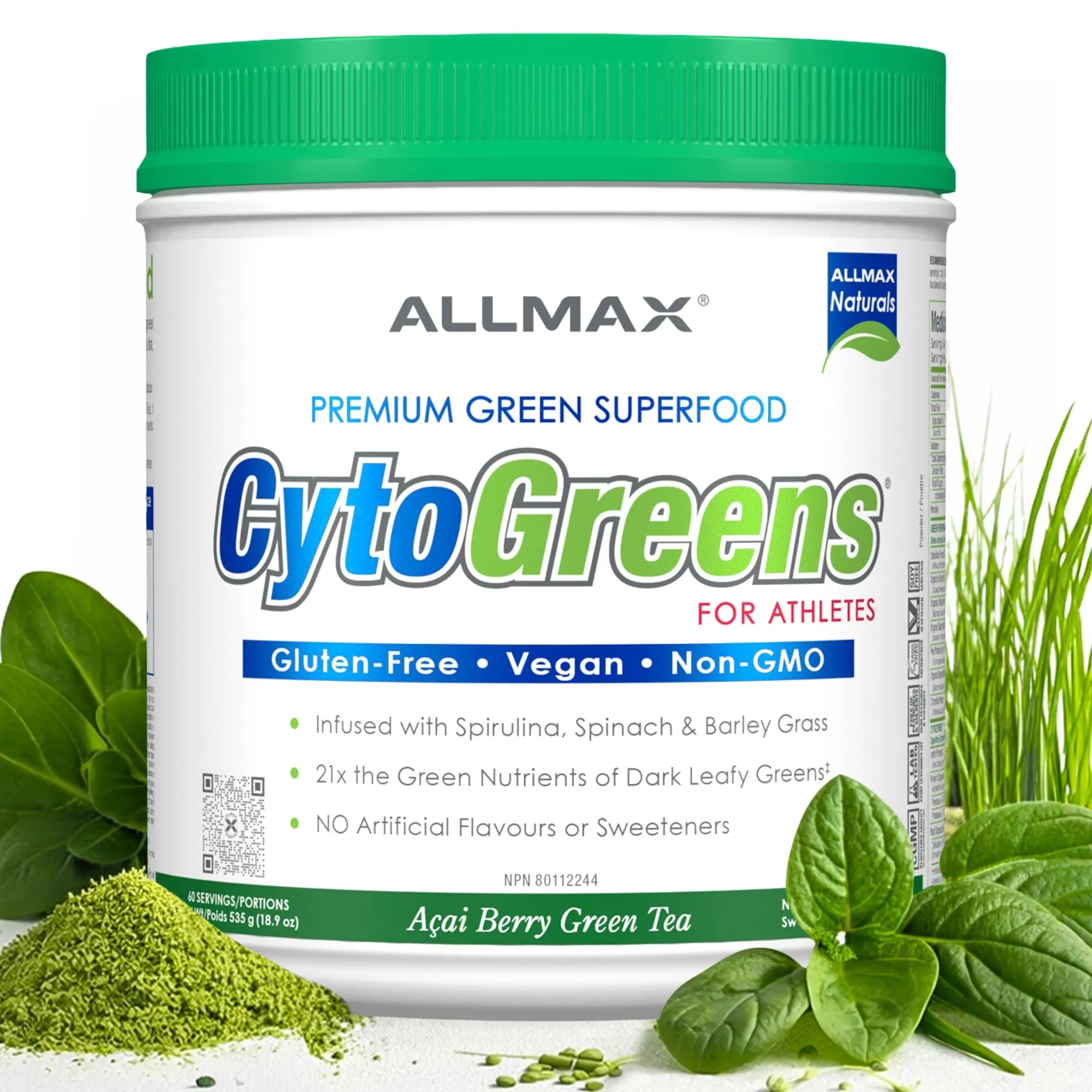 Cytogreens : poudre de légumes verts