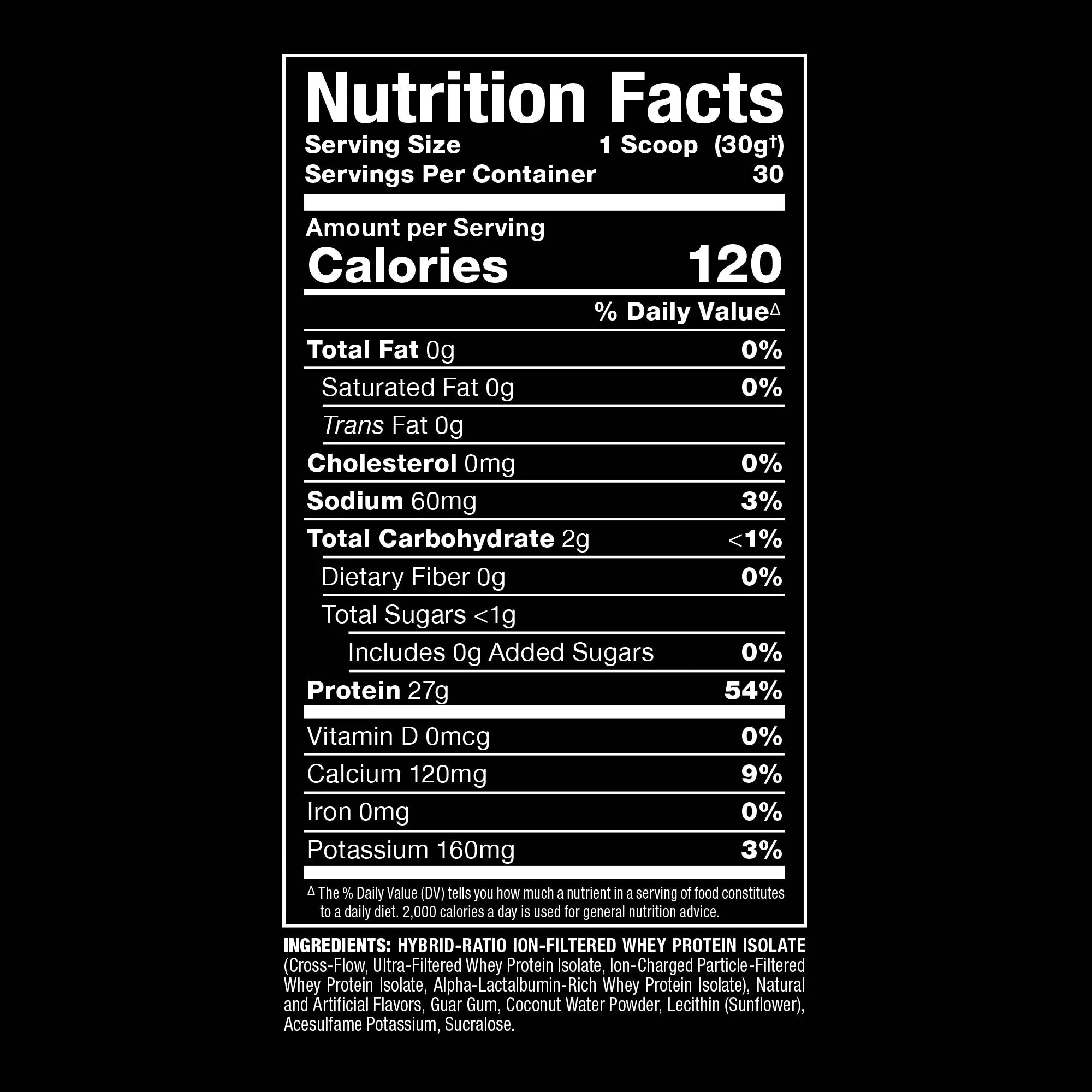 Isoflex: 100% Pure Whey Protein Isolate Powder